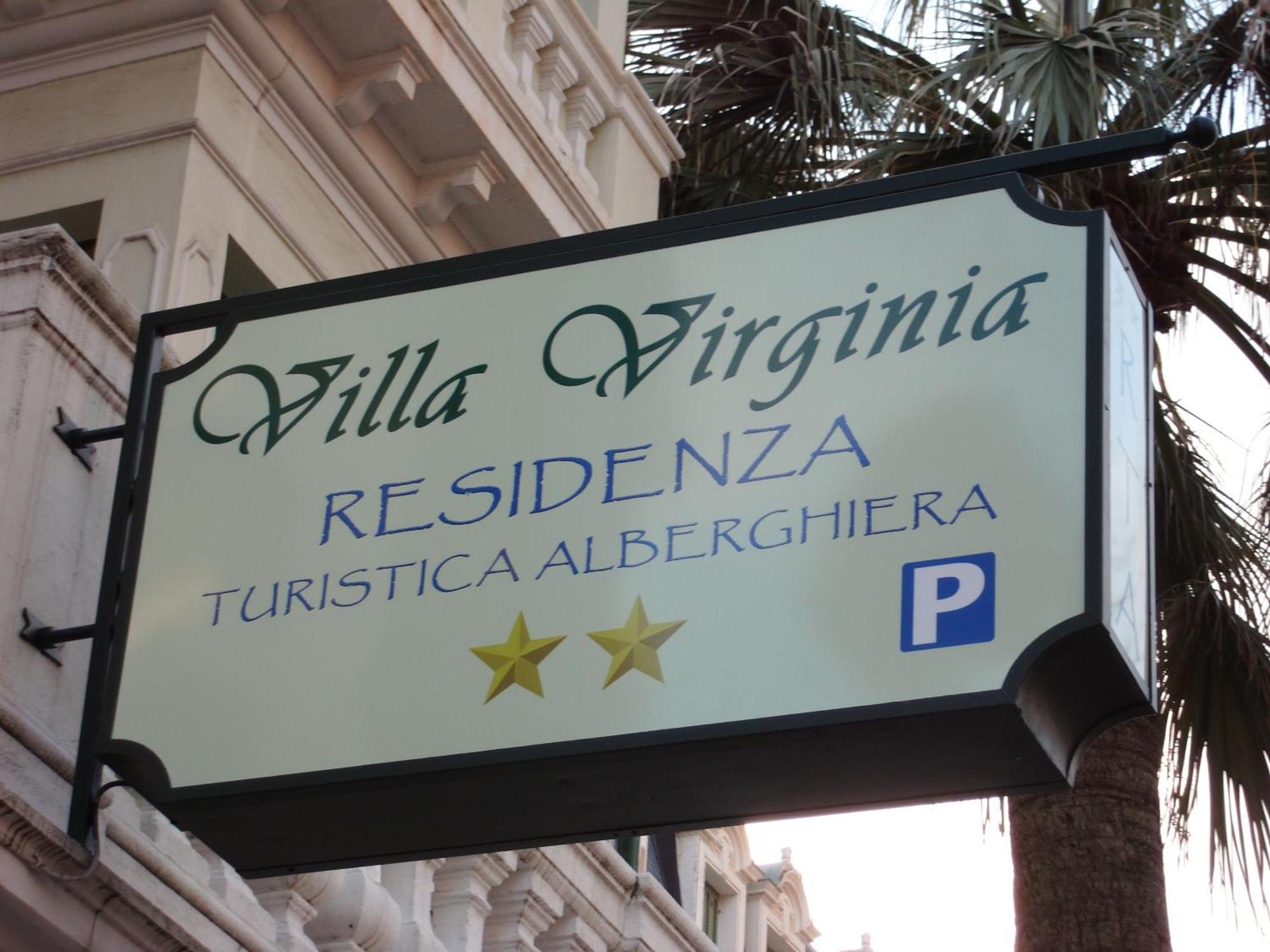 Villa Virginia Bordighera Exteriör bild
